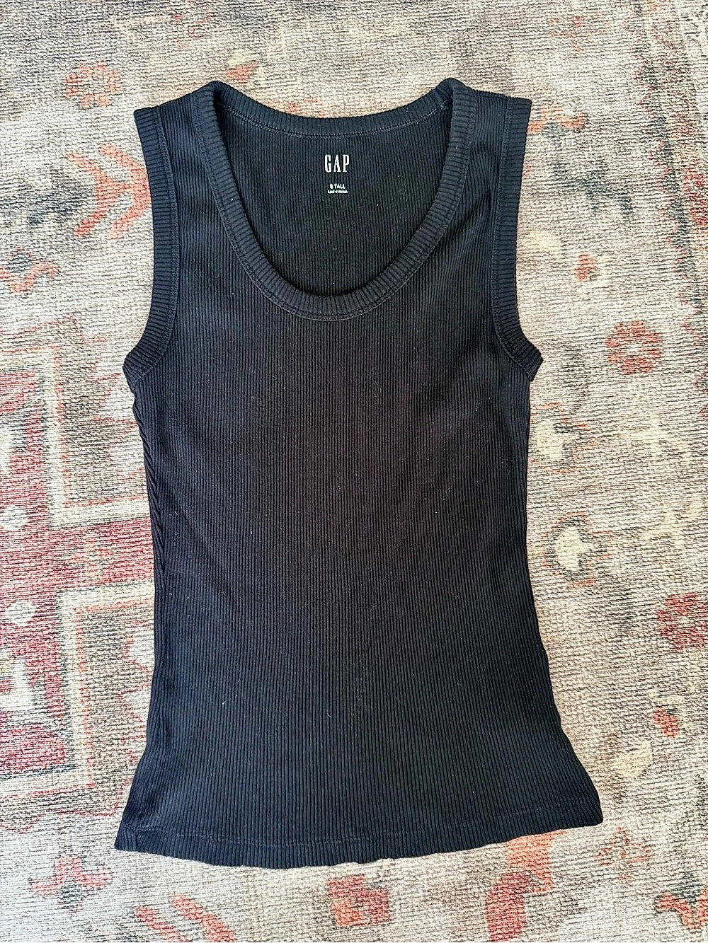 Gap Ribbed Scoop Neck Tank Top